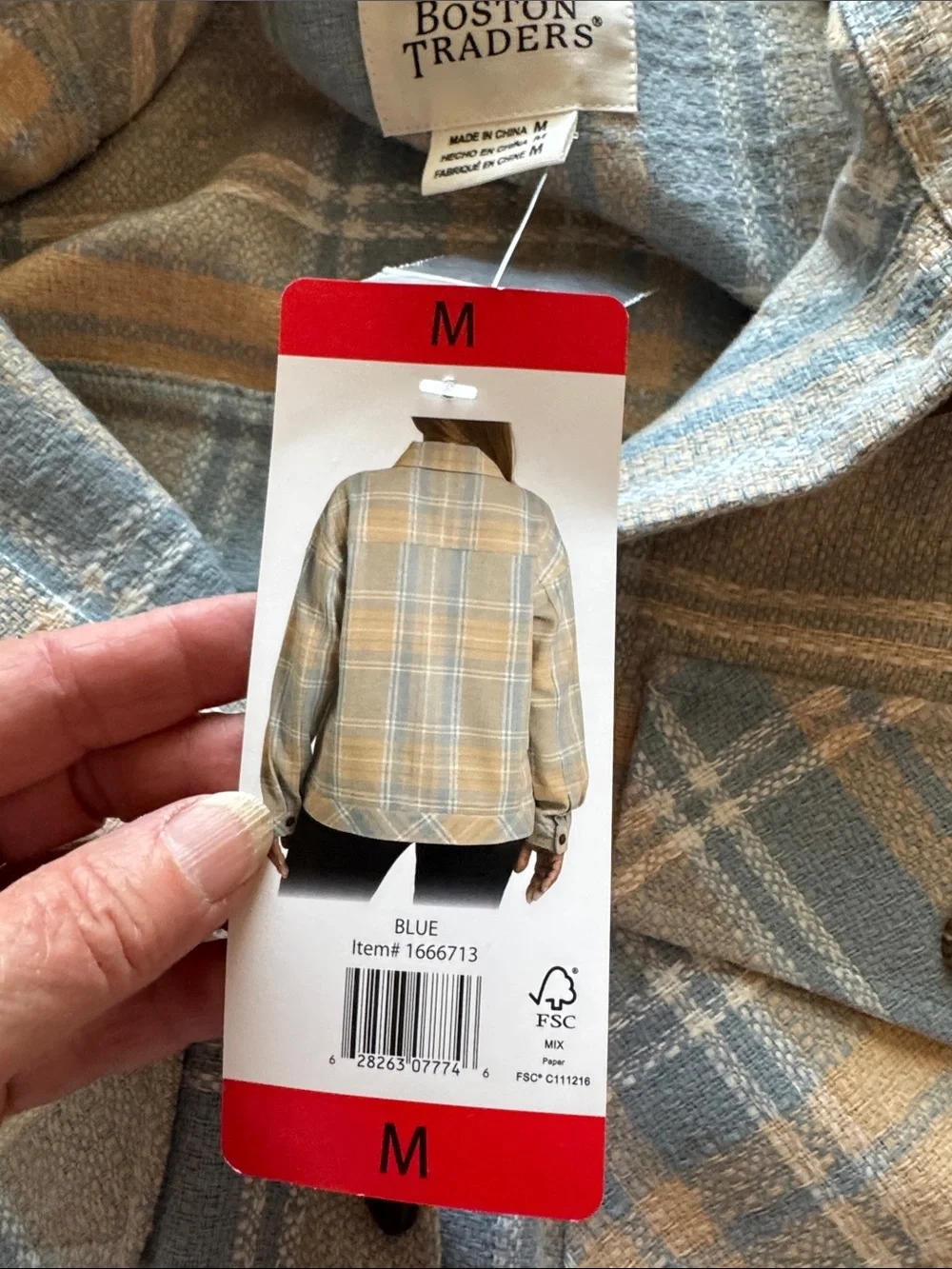 Boston Trader shirt jacket